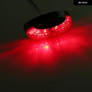 2個 12V/24V 汎用 LED 車 トレーラー トラック サイドマーカー インジケーター ライト トラック ランプ アンバー レッド/レッド/ アンバー /ホワイト - 2pcs red