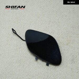 2058856402 フロント バンパー トウアイキャップ トウフックカバー メルセデス ベンツ W205 C クラス C200 2018 2019 A2058856402 カーアクセサリー - black