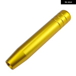 18CM 車用 汎用 ギア シフト ノブ MTギアスティック レバー シフター ノブハンドル アルミ製 延長 ギア シフター ギアヘッドノブ マニュアル - 18cm golden
