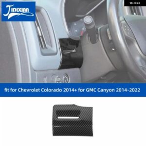 シボレー コロラド 2014 2015 2016 アップ GMC キャニオン 2014-2022 車内カードジャックパネル 装飾 カバー カスタム