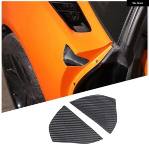 シボレー コルベット C7 2014-2019 PVC 素材ドアボウルステッカー カーボンスタイル 車外装 装飾 カスタムパーツ アクセサリー 交