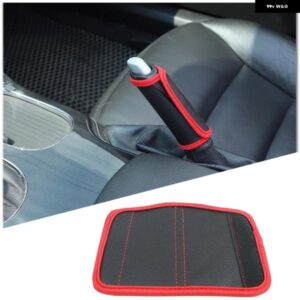 シボレー コルベット C6 2005-2013 黒革ハンドブレーキカバー インテリアアクセサリー カスタムパーツ アクセサリー 交換用部品 互換品