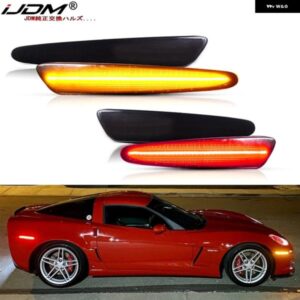 シボレー アンバー/レッド LED サイドマーカー ライト コルベット C6 ウィンカーライト /ドライビングライト OEM サイドマーカー ラン