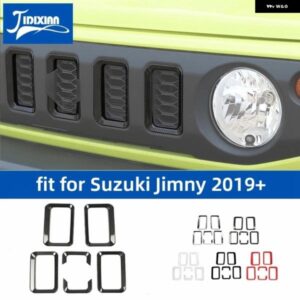 スズキ ジムニー 2019-24 アップフロントグリル グリルメッシュ 装飾 カバー 外装アクセサリー カスタムパーツ アクセサリー 交換用部品