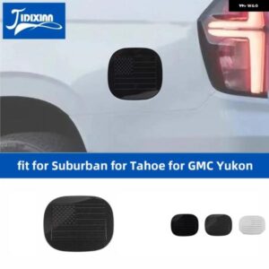 シボレー サバーバン 2020 アップタホ 2021 GMC ユーコン 2021-24 アップ燃料タンクキャップ 装飾 カバー カスタムパーツ ア