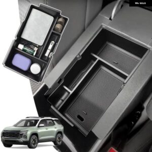 シボレー 2025 エクイノックス LT/ACTIV/RS アームレスト ボックス トレイセンターコンソール オーガナイザー ABS アクセサリー