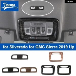 シボレー フロントミドル読書灯ランプ 装飾 カバー シルバラード GMC シエラ 2019-23 アップ カスタムパーツ アクセサリー 交換用部品