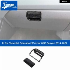 シボレー コロラド 2014 アップ GMC キャニオン 2014-2022 車副パイロット ボックス スイッチ 装飾 カバー アクセサリー カス