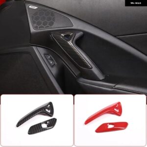 シボレー コルベット C7 2014-2019 ABS 車インナードアアームレスト 電気スイッチボタンフレームカバー トリム ステッカー 自動車ア