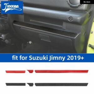 スズキ ソフトカーボンカーセンターコンソール 装飾 ストリップカバー ジムニー 2019-24 アップ カスタムパーツ アクセサリー 交換用部品