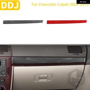 シボレー コバルト 2005-2010 アクセサリーカーボン車内助手席計器パネルトリム ステッカー カスタムパーツ アクセサリー 交換用部品 互換