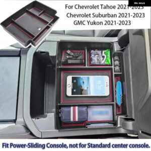 シボレー センターコンソール オーガナイザー 2021-2023 タホ/サバーバン GMC ユーコン/ユーコン XL アクセサリー パワースライド