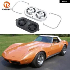 シボレー 車クロームエンジン コルベット 1967-1982 マスターシリンダーカバー ベイルガスケット キャップ交換アクセサリー カスタムパーツ