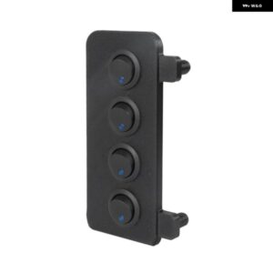 シボレー 4 トグルスイッチパネル ブルースイッチ NBS 1999/07/01 LED GMC シルバラード 3D プリント カスタムパーツ ア