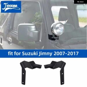 スズキ ジムニー 2007-17 A ピラー LED ワークランプ ライト ブラケット マウントホルダー カスタムパーツ アクセサリー 交換用部品