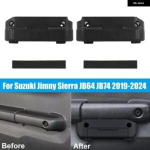 スズキ 車内ドアアームレスト ボックス ジムニーシエラ JB64 JB74 2019 2020-2024 自動ドアハンドルオーガナイザーアクセサリ