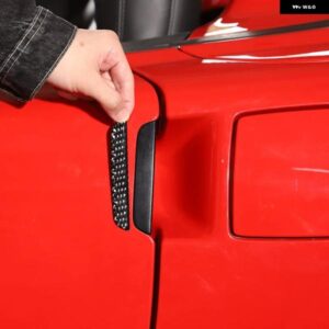 シボレー コルベット 2005-2013 ソフトカーボン車外装ハンドルドアボウルステッカー 車外装アクセサリー カスタムパーツ アクセサリー 交換