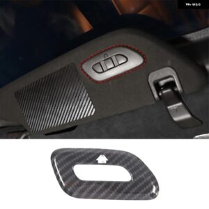 シボレー コルベット C7 2014-2019 ABS カーボンガレージリモコンスイッチカバー 装飾 ステッカー カーアクセサリー カスタムパーツ