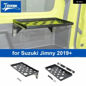 スズキ リアテールボックスカーゴトランクラックキャリアキャリア折りたたみ 収納 ジムニー 2019-21 2023 2024 アップ カスタムパー