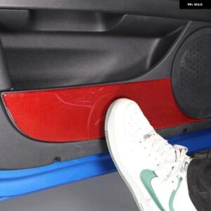 セアト レオン 208-2012 ソフトカーボンドアアンチキックパネル 装飾ステッカー インテリア アクセサリー カスタムパーツ アクセサリー 交