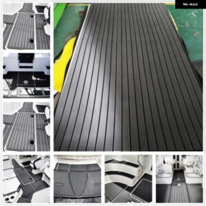 2400X900X6MM フォームボートフロアマット EVA フォームボートフローリングチークフォームデッキボート EVA フォームシートマリンフローリン