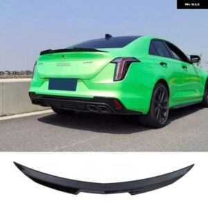 テールフィン キャデラック CT4 スポイラー 2019 ～ 2023 カーボン柄 リアウイングアクセサリー スタイル変える カスタムパーツ アクセサリ