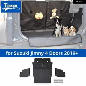 スズキ ジムニー 4 ドア 2019-24 アップ 収納 片付け車リアトランクペットマット 収納 袋 カスタムパーツ アクセサリー 交換用部品 互