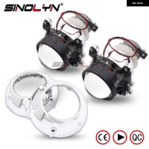 2.5インチ バイキセノンプロジェクターレンズ H4 ヘッドライト D2S D2S HID/LED ヘッドランプ レンズカーアクセサリーチューニングレトロフ