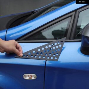 セアトレオン MK2 2008-2012 合金黒バックミラー サイド三角ガラス プレートカーアクセサリー カスタムパーツ アクセサリー 交換用部品 互