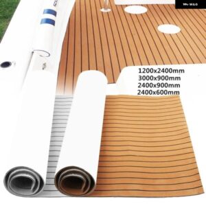 600-3000MM EVA フォームボートフローリングチークフォームデッキボート EVA フォームシート海洋フローリングチークボートヨットフロアカー
