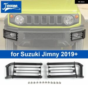 スズキ フロントフォグライト ランプ 装飾ガードカバー ジムニー 2019-24 アップ 外装 アクセサリー カスタムパーツ アクセサリー 交換用