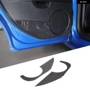 セアト レオン 208-2012 ソフトカーボン車リアドアアンチキックパネル 装飾ステッカー インテリア アクセサリー カスタムパーツ アクセサリ