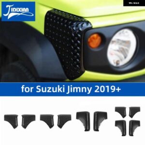 スズキ フロントリアフェンダーサイドテールゲートアングルラップ装飾カバー ジムニー 2019-24 アップ カスタムパーツ アクセサリー 交換用