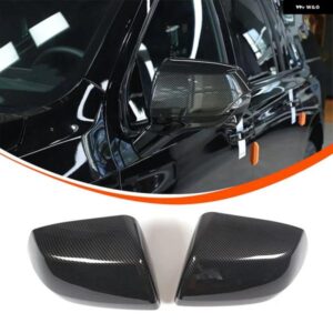 キャデラック エスカレード 2021-23 ABS カーボンスタイルバックミラー カバー 装飾ステッカー 外装 アクセサリー カスタムパーツ アクセサ