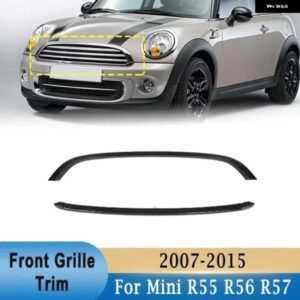 フロントバンパー ハニカム グリル メッシュ トリム ミニ クーパー R55 R56 R57 2007-2015 51132751040 51112751624 クーパー S JCW カスタ