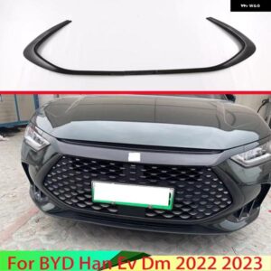 BYD ハン DM-I 2022 2023 カーアクセサリー ABS フロントセンターメッシュグリル カバー ラジエーターストリップトリム カスタムパーツ ア