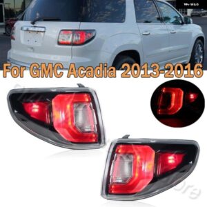 テールライト アセンブリリアブレーキ ストップリバースランプ ウィンカーライト GMC ACADIA 2013-16 84051375-PFM 84051376-PFM カスタム
