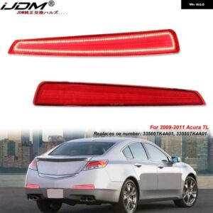 アキュラ TL バンパー リフレクターライト はテールブレーキ リアフォグランプ 機能 シーケンシャルウィンカーライト 2009-2011 カスタムパ