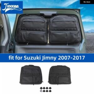 スズキ ジムニー 2007-17 テールドアテールゲート 収納 袋 カスタムパーツ アクセサリー 交換用部品 互換品