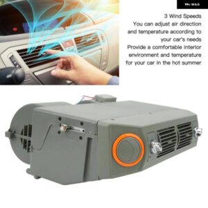 AC コンプレッサーエアコンエバポレーターアセンブリ 3 スピード温度調整アンダーダッシュエバポレーター車トラック RV キャンピングカー