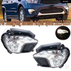 フォグライト アセンブリフロントバンパー フォグランプ ハロゲン双竜 KORANDO ACTYON スポーツ 2012 2013 2014 8320132500 8320232500 カ