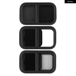 500 300MM RV プッシュプルウィンドウ 角丸防水 密封 UV プルーフ滑らかなポリッシュキャンピングカーエンジニアリング車両 カスタムパーツ