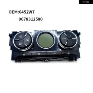 6452W7 9678312580 エアコンコントローラー シトロエン DS3 カスタムパーツ アクセサリー 交換用部品 互換品