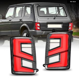 LED リアライト LADA NIVA 4 4 LED テールライト 実行中のウィンカー PMMA/ABS プラスチック機能 アクセサリー LADA カスタムパーツ アクセ