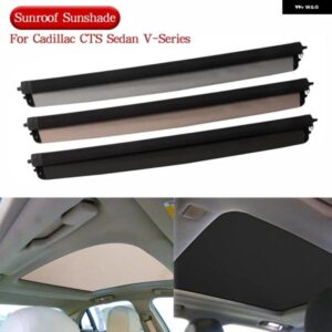 パノラマ サンシェードカーテンカバー アセンブリキャデラック CTS セダン 2014-2019 Vシリーズ 2016-2019 サンシェードカバー カスタムパ
