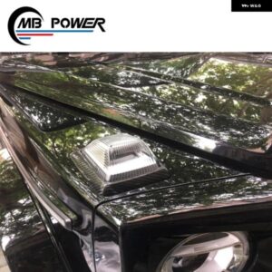 車 外装 アクセサリー ステアリング ライト ベース Gクラス W464 G550 G63 G500 G350D フロント ターニング ライト カバー カスタムパーツ