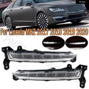 LED DRL デイタイム ランニングライト フロントバンパー フォグランプ リンカーン MKZ 2017-20 HP5Z-13200-B HP5Z-13200-A HP53-13D272 カ