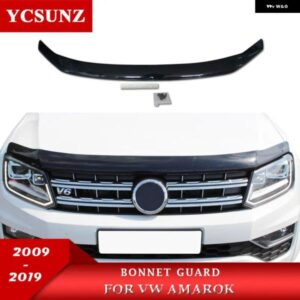 マットブラックボンネットガード VW アマロック 2010-21 ダブルキャブ カスタムパーツ アクセサリー 交換用部品 互換品