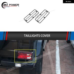 Gクラス W463 G350 G500 G400 G63 G65 自動車ライト バックテールライト リアランプ カバー ステンレス カスタムパーツ アクセサリー 交換