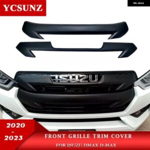 ABS フロントグリル トリム カバー いすゞ DMAX D-MAX 2020-23 V-CROSS AT35 SAFIR ピックアップトラックカースタイリングアクセサリー カ